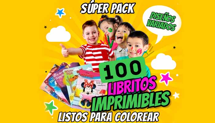 Mega Pack de Libros para Colorear